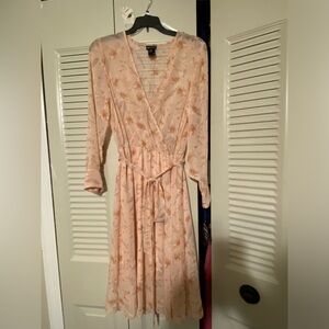 Kate and Lily Peach Floral Dress